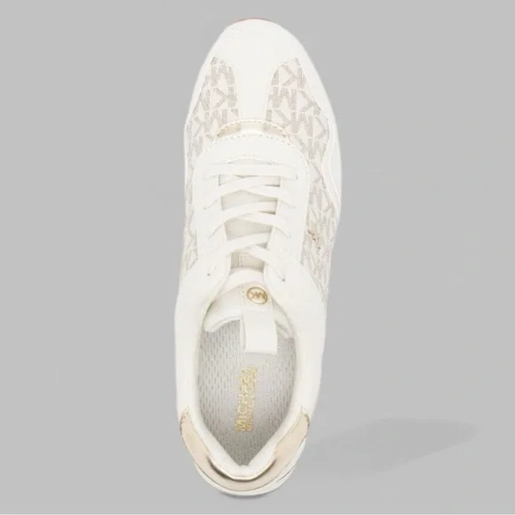 Michael Kors Raina logo-jacquard Platform Sneakers, New - Picture 2 of 5